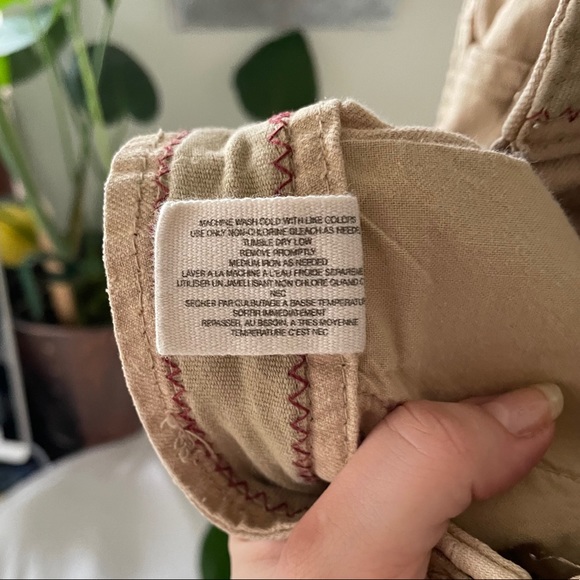 Anthropologie Button Fly Mini Skirt - Picture 9 of 9